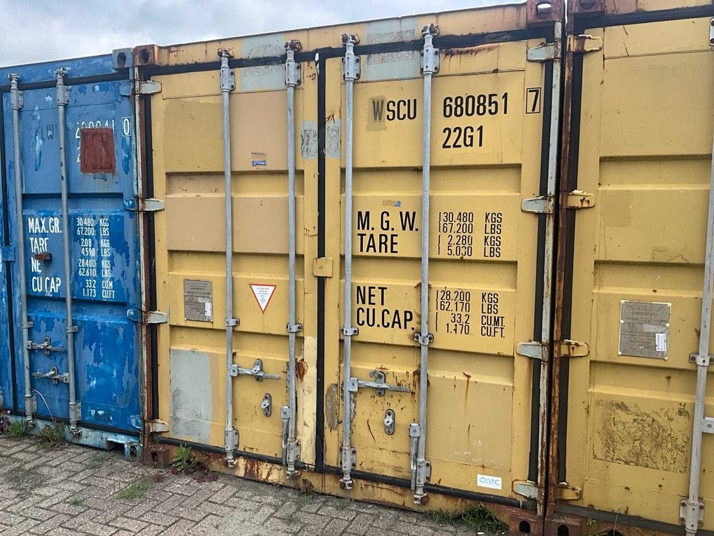 WSCU - 20 ft - Opslagcontainer / zeecontainer