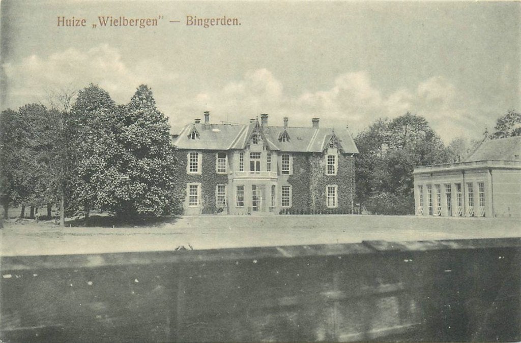 701-083-019 Bingerden Huize Wielbergen, Verzamelen, Verzenden, Voor 1920, Gelderland