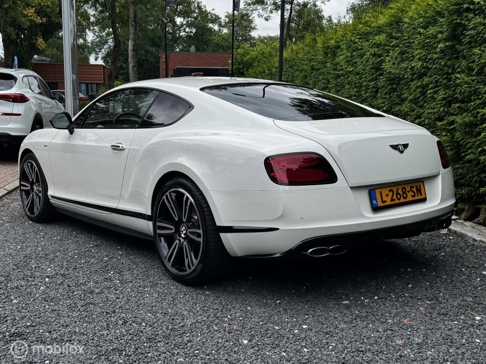 Bentley Continental GT 4.0 V8S AUT LEDER/CAMERA/NAVI/AIRCO, Auto's, Automaat, Euro 5, 8 cilinders, Wit