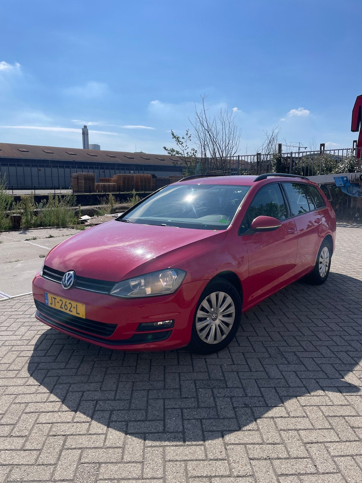 Volkswagen Golf 1.2 TSI 63KW/85PK Variant 2016 Rood, Auto diversen, Stationwagon, Handgeschakeld, Ophalen of Verzenden, Benzine