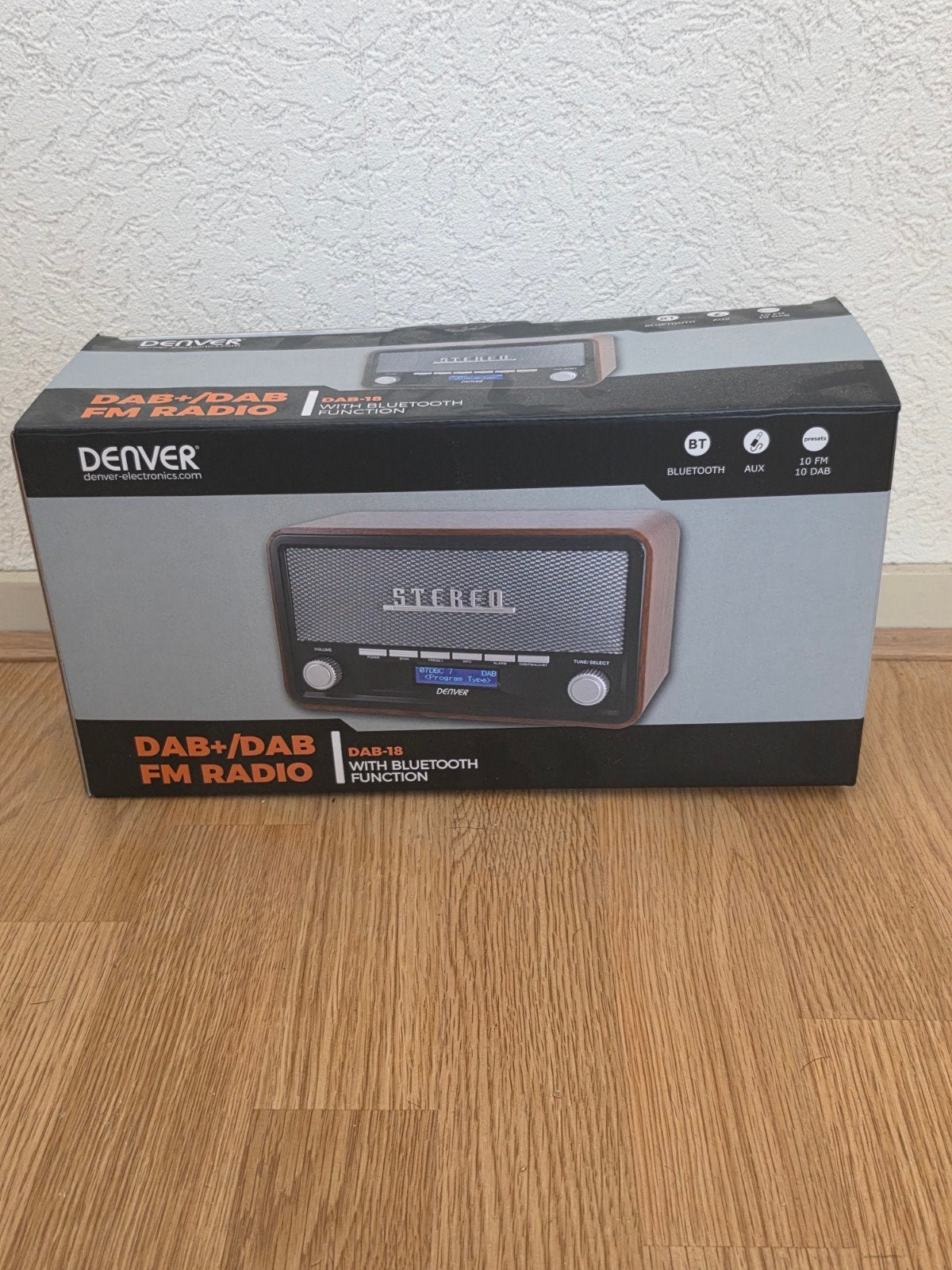 Denver DAB+/DAB FM Radio met Bluetooth - Nieuw in doos, Ophalen, Nieuw, Radio