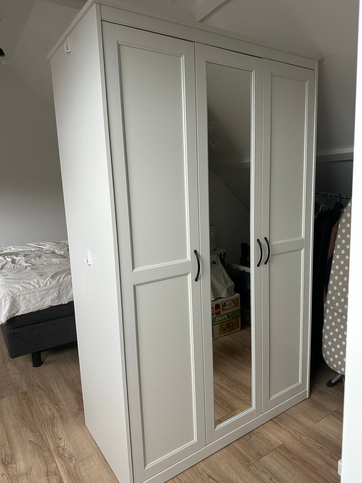 IKEA Songesand kledingkast wit, 120x60x191 cm, Ophalen, 100 tot 150 cm, Zo goed als nieuw, 150 tot 200 cm