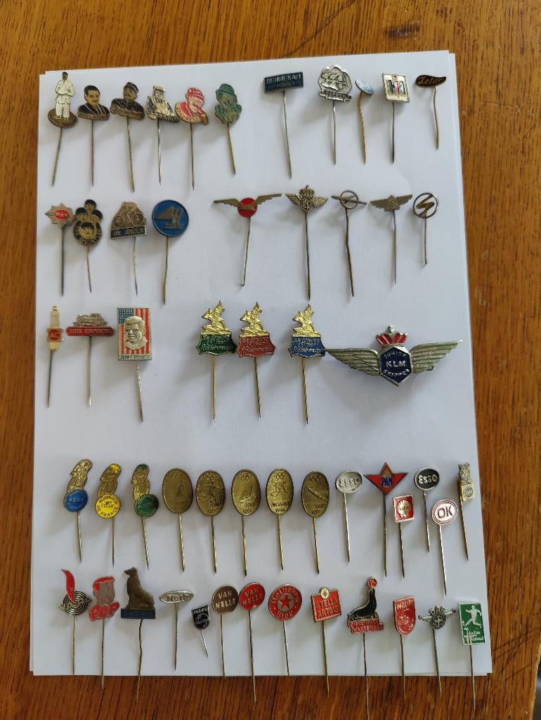verzameling speciale Speldjes zie mooie foto,s, Verzamelen, Ophalen of Verzenden, Gebruikt, Overige onderwerpen, Speldje of Pin