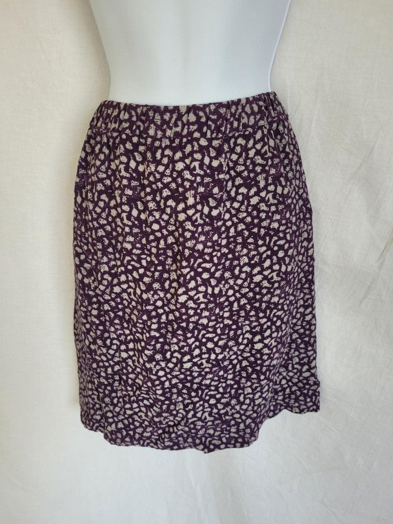 Leuke paarse rok met grijze vlekken mt 42 merk Noa Noa, Kleding | Dames, ., Paars, Maat 42/44 (L), Ophalen of Verzenden