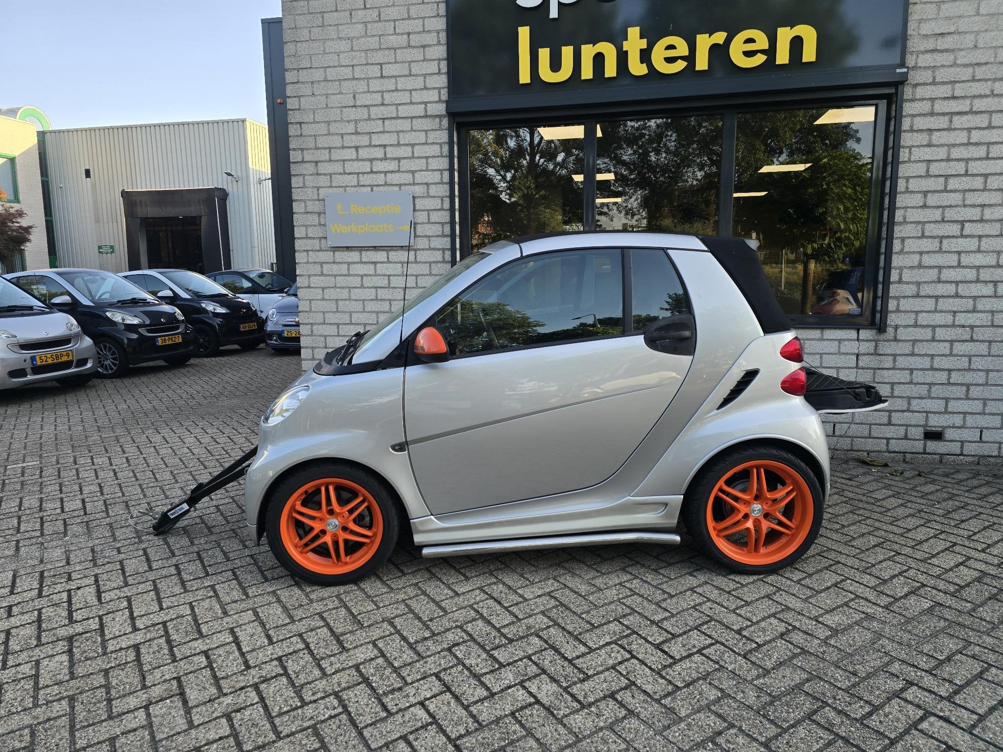 smart fortwo cabrio 1.0 BRABUS ! garantie! stoelverwarming!, Auto's, Automaat, Euro 5, Achterwielaandrijving, Gebruikt