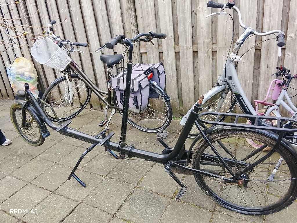 Bakfiets, Ophalen, Gebruikt, Huif, Velgrem