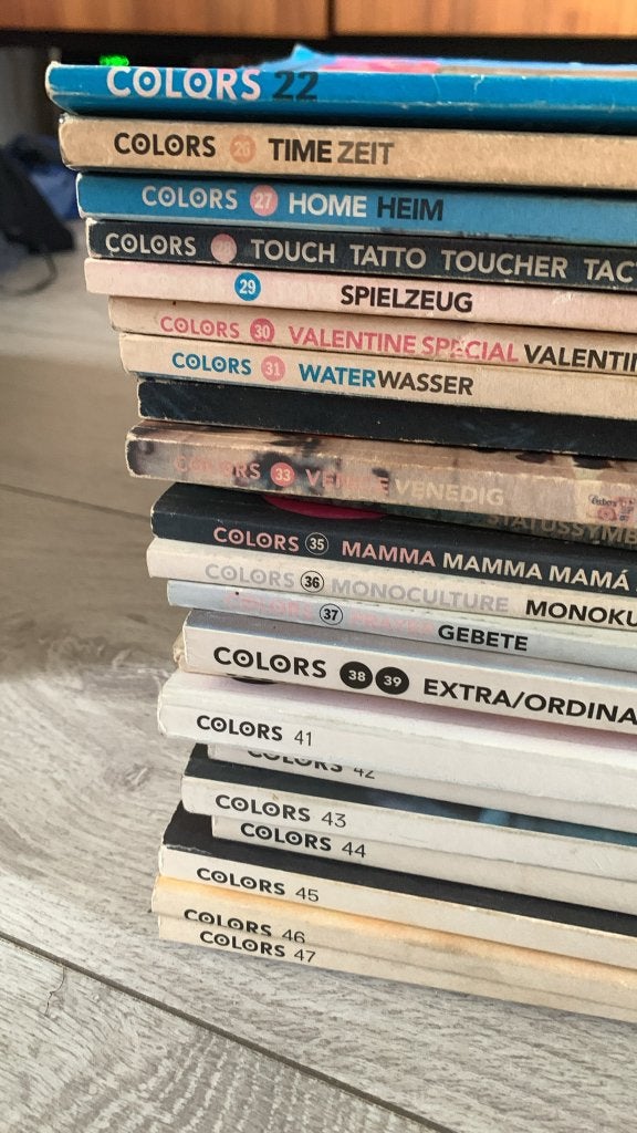 Colors magazine, Ophalen of Verzenden, Gelezen, Overige typen
