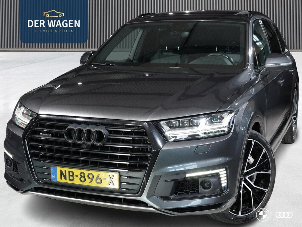 Audi Q7 3.0 TDI ETRON / 3x S LINE / PANODAK / BOSE / ACC / T, Auto's, Audi, Automaat, 2420 kg, Bedrijf, SUV of Terreinwagen