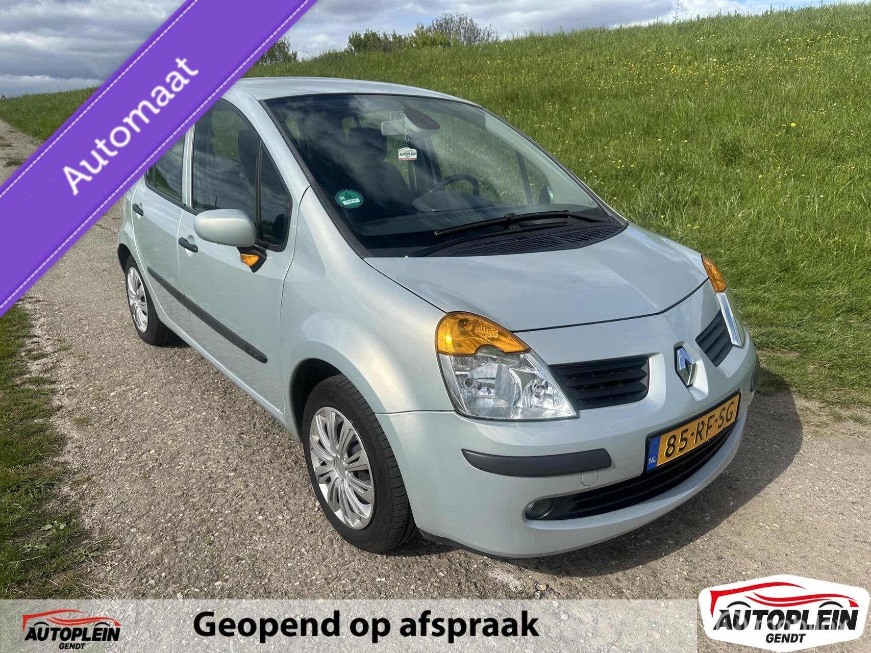 Renault Modus 1.6-16V Expression Luxe AUTOMAAT!, Gebruikt, 4 cilinders, Origineel Nederlands, Bedrijf