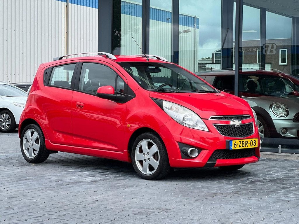 Chevrolet Spark 1.2 16V LT 5DRS AIRCO LMV, Euro 5, Stof, Gebruikt, Parkeersensor