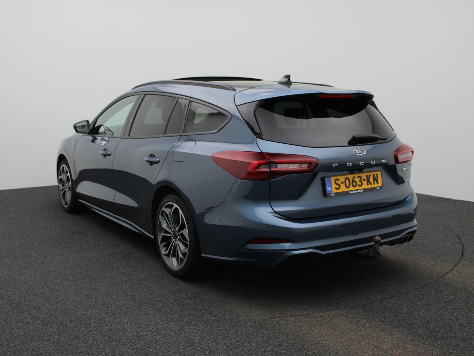 Ford Focus Wagon 1.0 EcoBoost Hybrid ST Line X | PANORAMADAK, 12 maanden, Gebruikt, Euro 6, Blauw