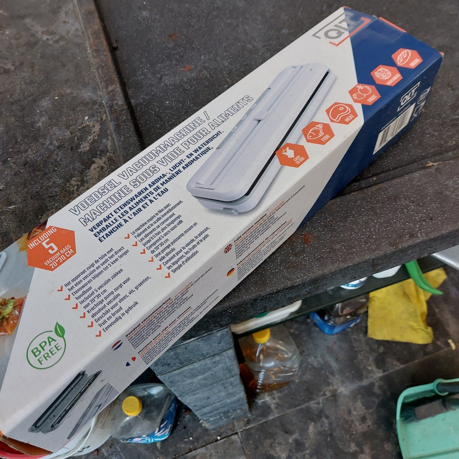 Nieuwe Voedsel Vacuümmachine - Houd Eten Langer Vers, Ophalen of Verzenden, Nieuw