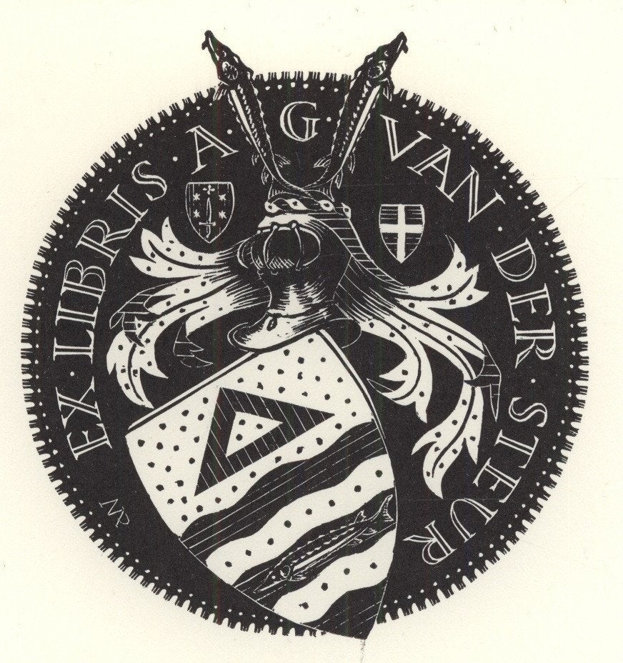 0431 Ex Libris Nederland : Mia Pot-van Regteren Altena, 1973, Verzenden, Ex libris