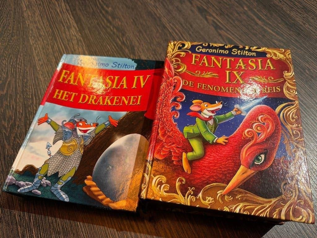 Geronimo Stilton,  Fantasia IV en IX, Boeken, Ophalen of Verzenden, Zo goed als nieuw, Geronimo Stilton