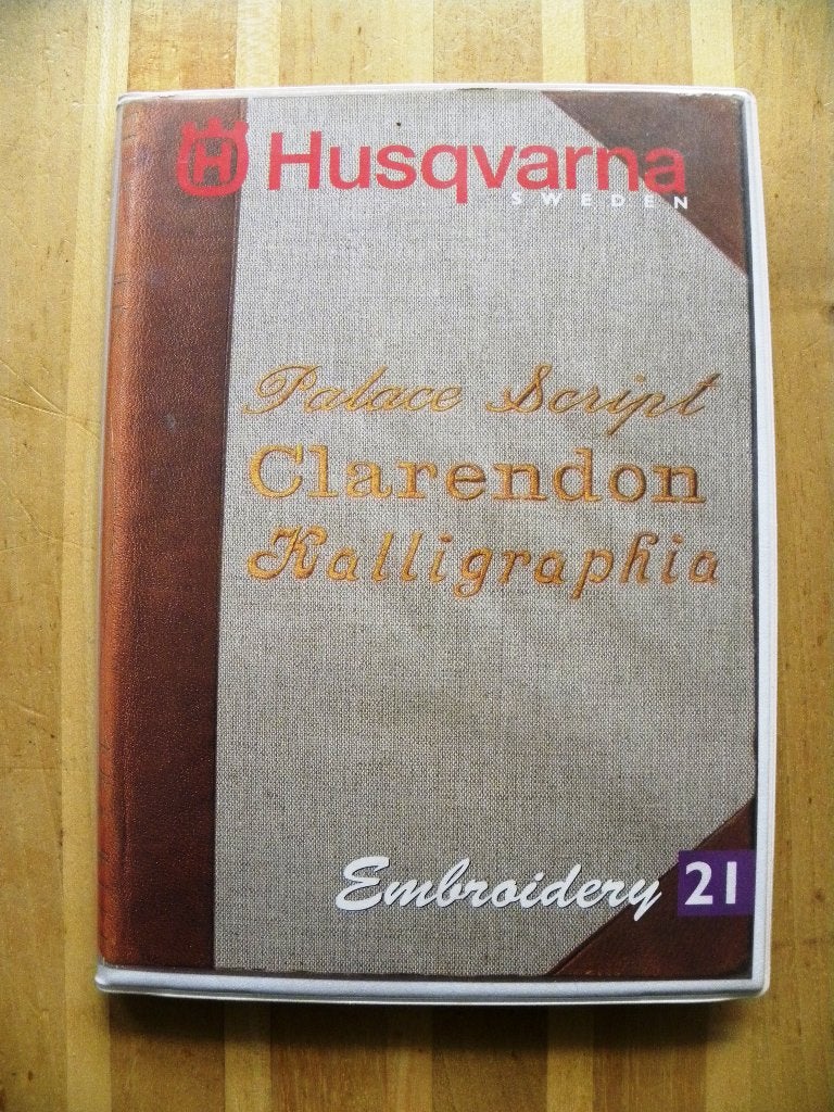 Husqvarna Embroidery 21 borduurkaart, Hobby en Vrije tijd, Ophalen of Verzenden, Zo goed als nieuw, Machineborduren, Onderdeel of Toebehoren