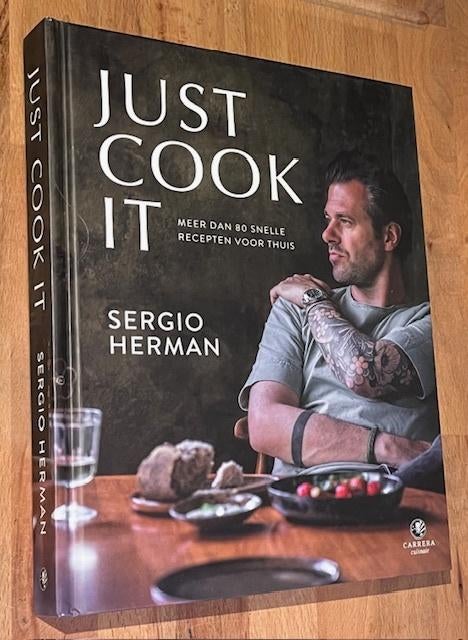 Sergio Herman. JUST COOK IT. Snelle recepten voor thuis.2017, Hoofdgerechten, Sergio Herman, Ophalen of Verzenden, Zo goed als nieuw