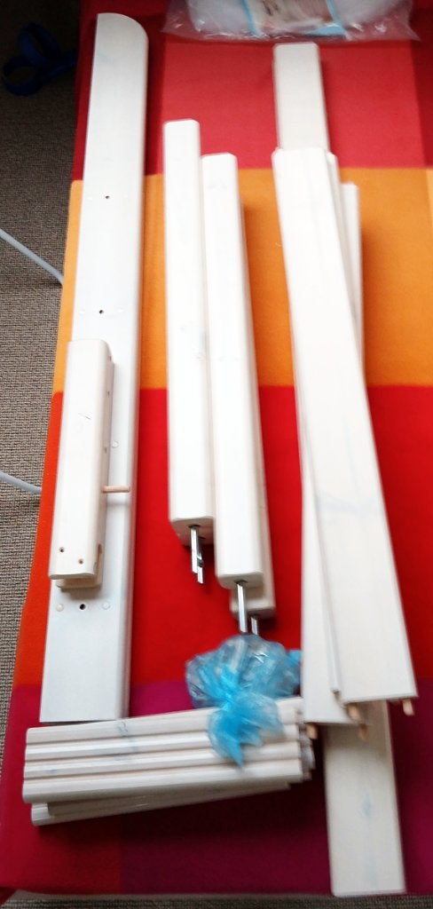 Flexa Verhoging tot Hoogslaper 143 cm, 90x200 cm, Wit, Ophalen of Verzenden, Gebruikt, Hoogslaper