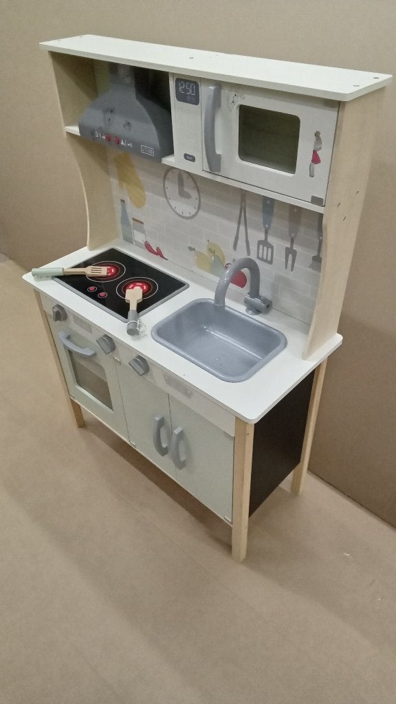 Speelgoed keuken gemaakt van hout, Ophalen, Gebruikt, Meubelstuk of Keukentje