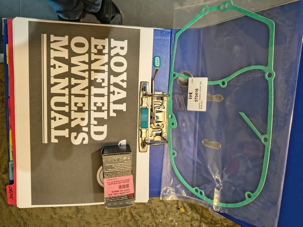 Royal Enfield werkplaats handboek+ extra's, Ophalen of Verzenden