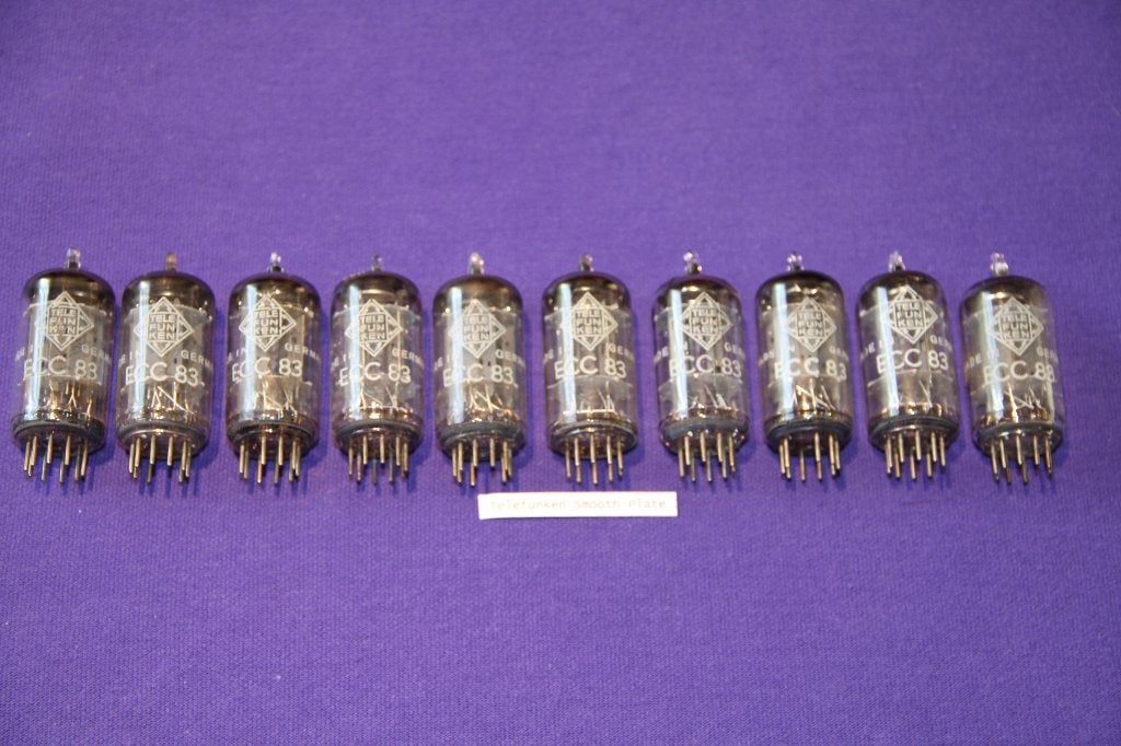Telefunken ECC83 Smootplate Tube Valve, Ophalen of Verzenden, Buis of Buizen