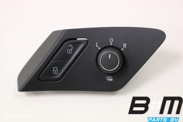 Spiegelverstelknop VW Golf 7 GTI USA, Gebruikt