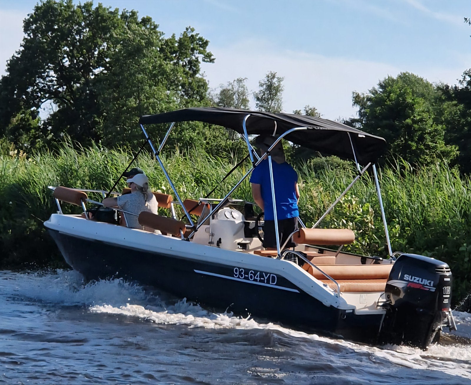 MARINELLO 540 Fisherman 17 115pk motor boot incl kar met ken, Watersport en Boten, Speedboten, Ophalen