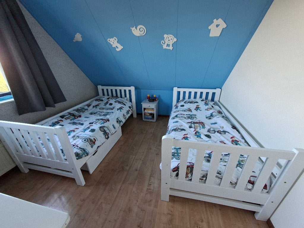 1 persoons bedden ( 4 stuks), 85 tot 100 cm, Zo goed als nieuw, 180 cm of meer, Ophalen