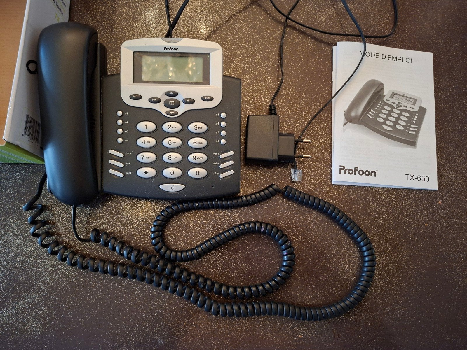 Profoon TX-650 Display Telefoon, Ophalen of Verzenden, Zo goed als nieuw