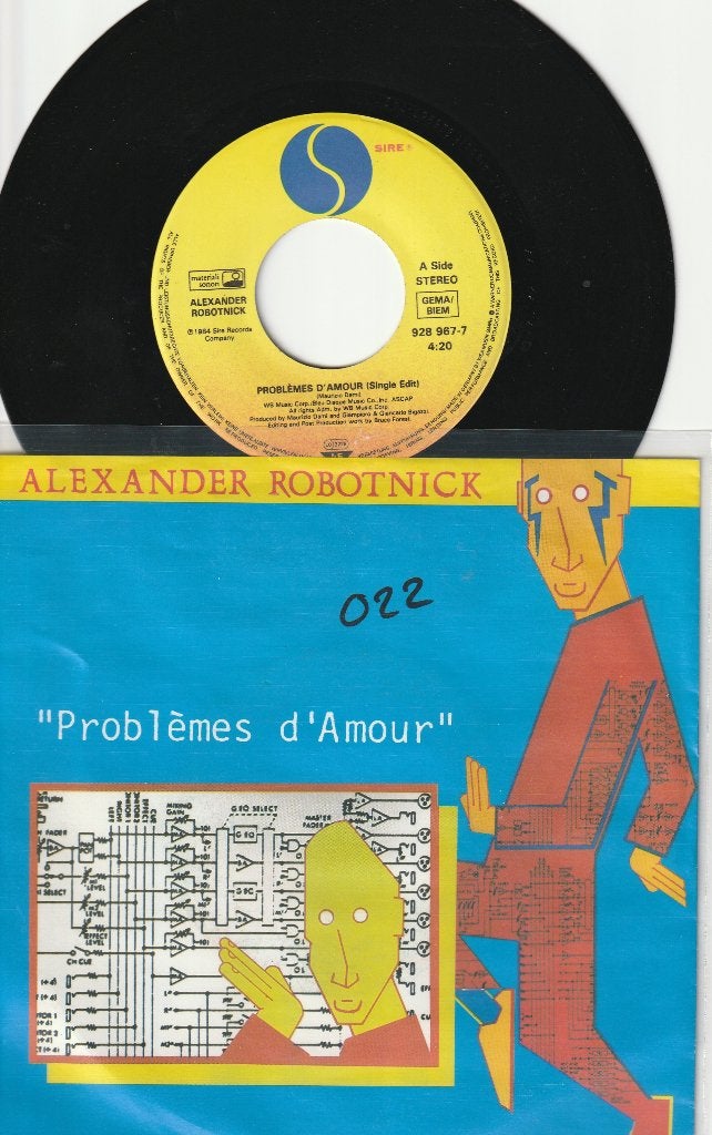 Alexander Robotnick – Problèmes D'Amour MEGARARE Italo-Disc, Ophalen, Gebruikt, Pop
