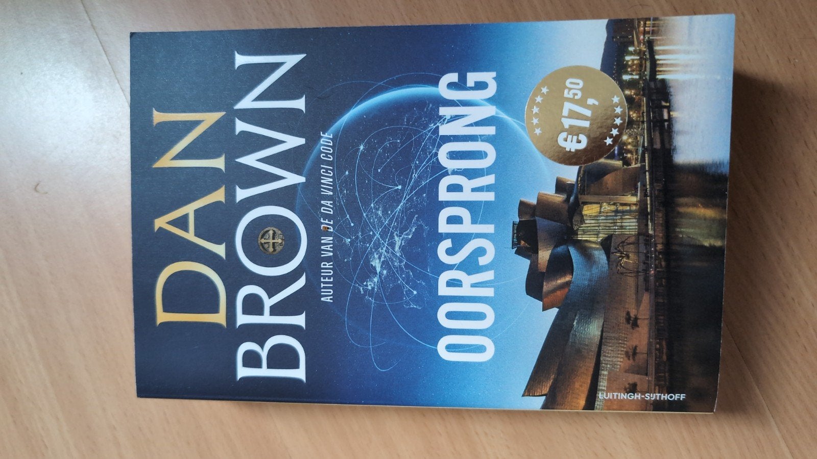 Dan Brown - Oorsprong (Hardcover), Boeken, Ophalen of Verzenden, Gelezen, Dan Brown, Nederland