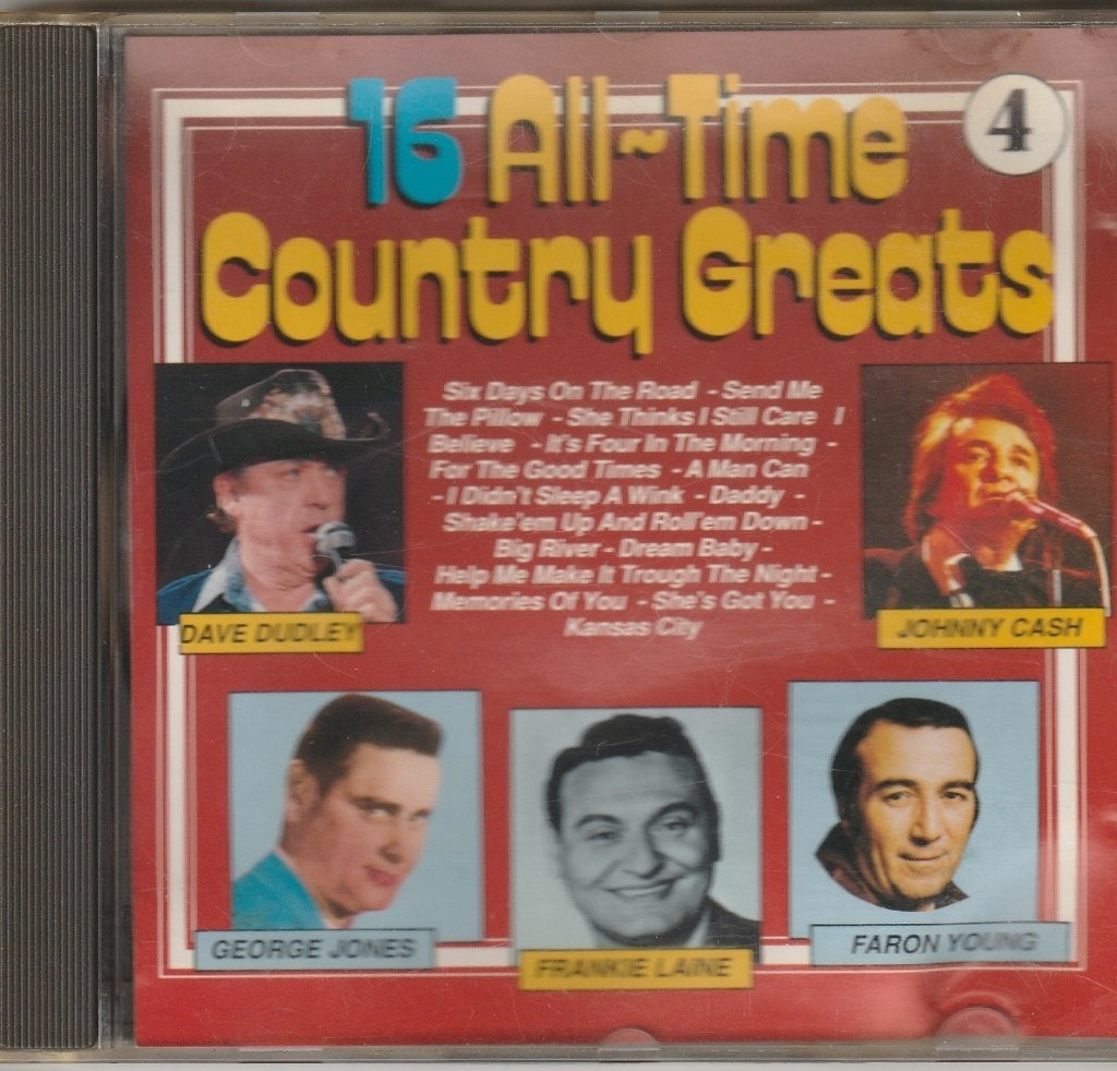 16 all time country greatest 4 16 nummers, Ophalen of Verzenden, Zo goed als nieuw, Country