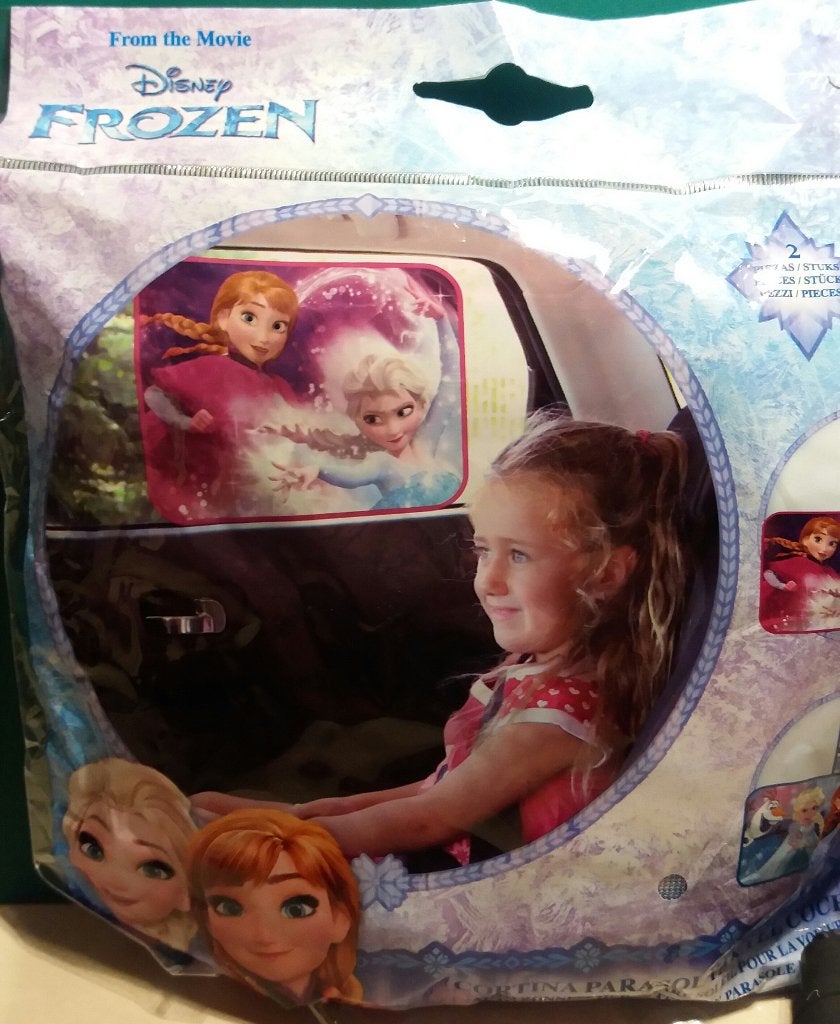 Auto zonnescherm 2 stuks Frozen NIEUW IN DE VERPAKKING , Nieuw, T, Ophalen of Verzenden, HM