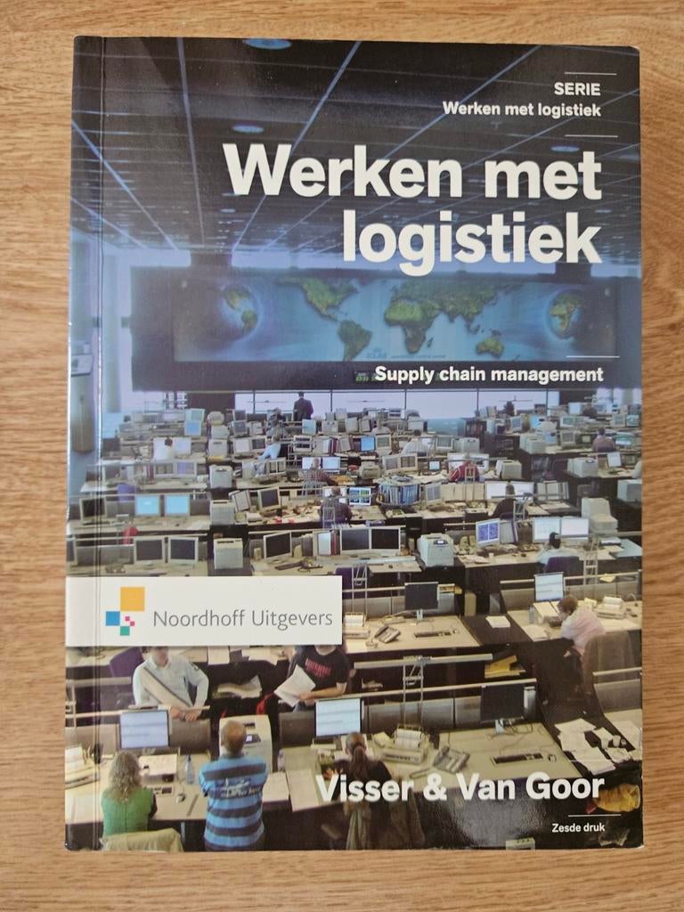 Werken met logistiek - Supply chain management, Boeken, Gelezen, Ophalen of Verzenden, MBO, Visser & Van Goor