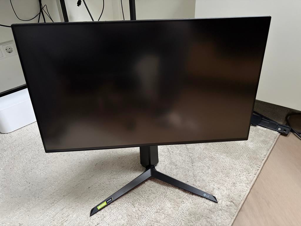 LG UltraGear 27GP950-B 4K 144Hz HDMI 2.1 Gaming Monitor, Computers en Software, Monitoren, Lg ultragear, IPS, 101 t/m 150 Hz, In hoogte verstelbaar