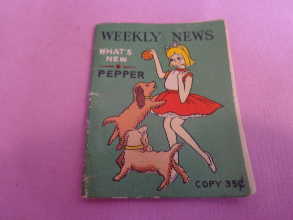 Barbie vintage Pepper magazine boekje, Verzamelen, Poppen, Ophalen of Verzenden, Gebruikt, Accessoires