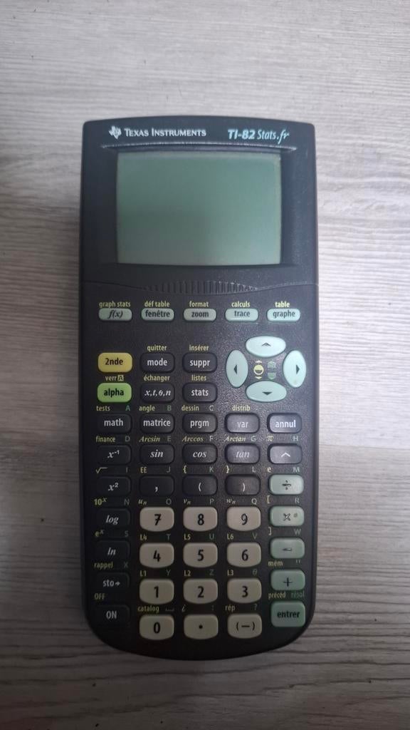Texas Instruments 82 Rekenmachine ZGAN, Ophalen of Verzenden, Zo goed als nieuw