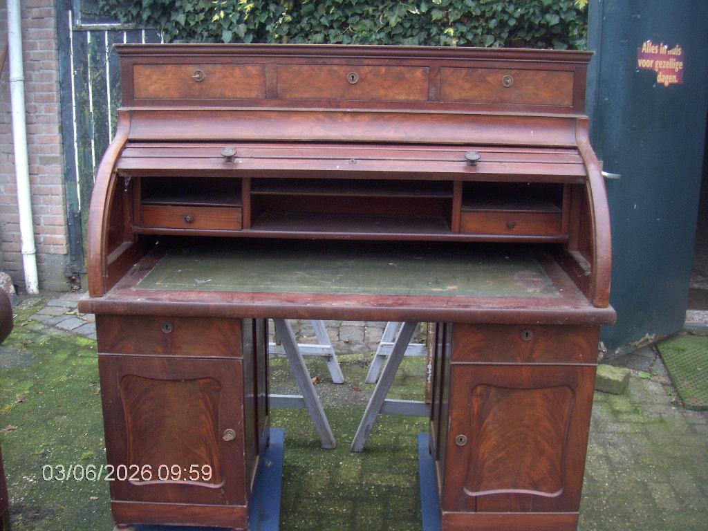 antiek bureau, Ophalen