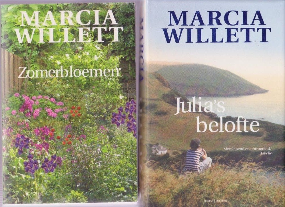 Marcia Willett * Zomerbloemen + Julia's belofte, Ophalen of Verzenden, Gelezen