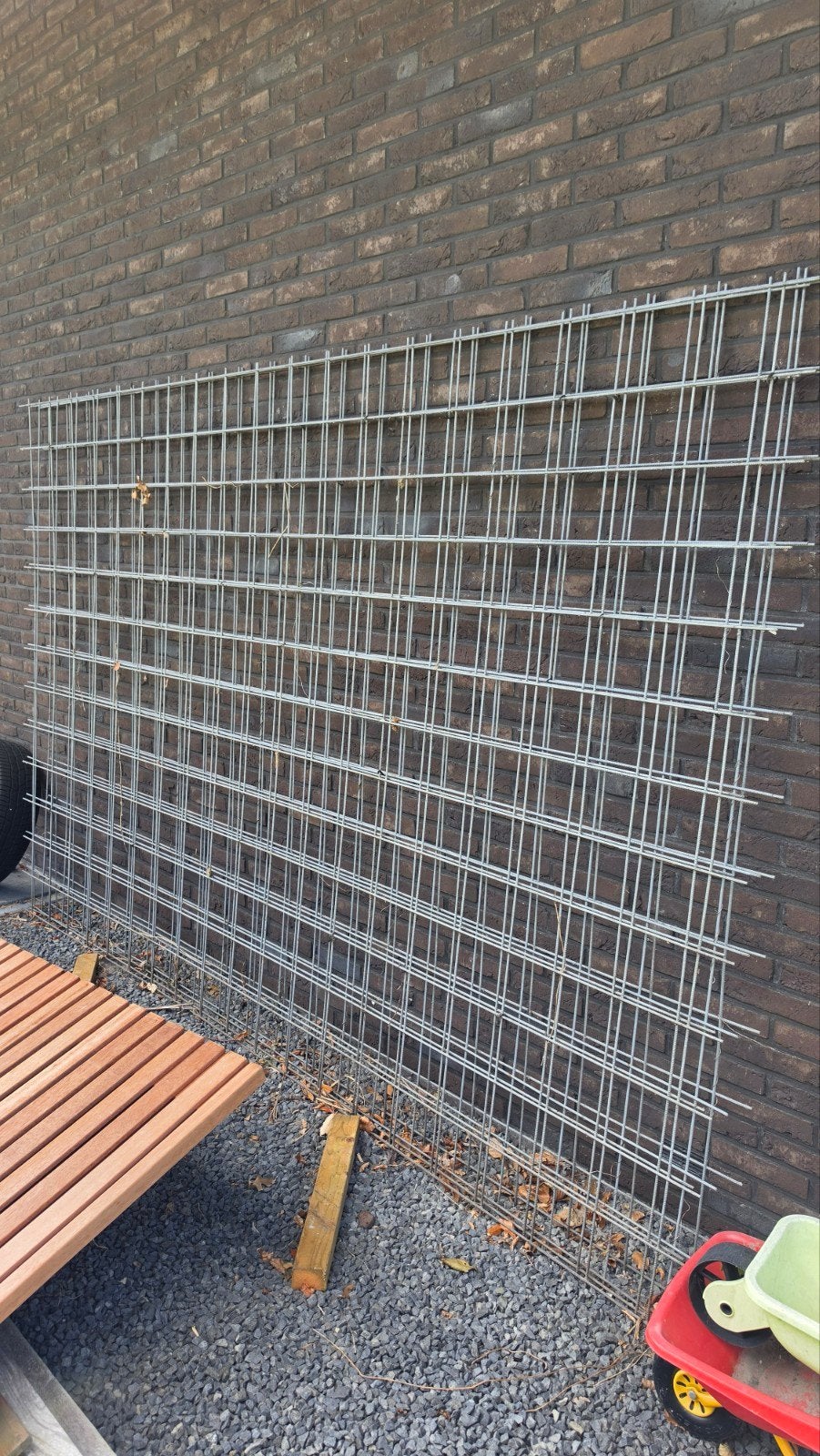 Gegalvaniseerd Betongaas 15x15 cm - 200x300 cm, Ophalen, Zo goed als nieuw, 100 tot 250 mm, Overige typen