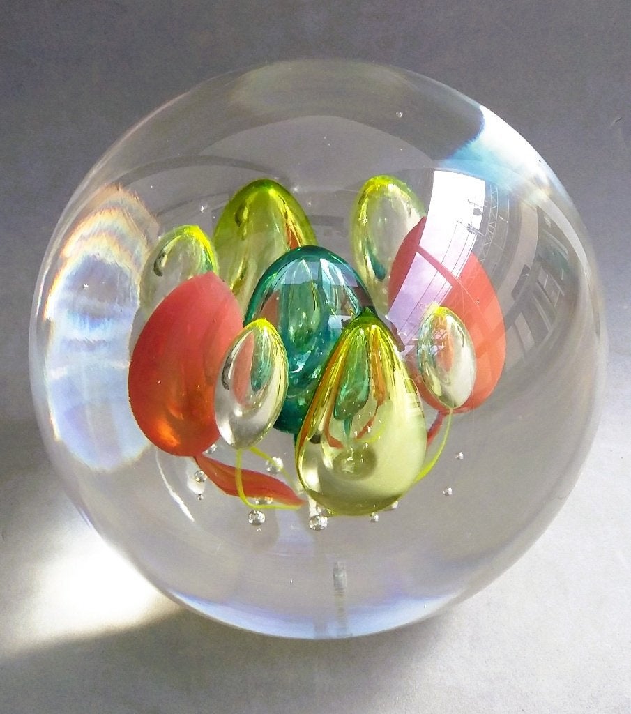 Jaren 70-80 ZEER GROTE Presse Papier Paperweight Henryk Rysz
