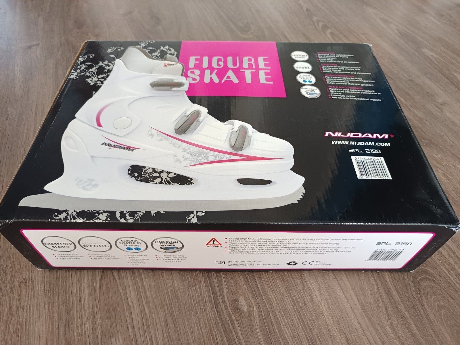 Nijdam Kunstschaatsen Maat 41 - Zo goed als nieuw, Sport en Fitness, Ophalen, Zo goed als nieuw, Kunstschaatsen, Nijdam