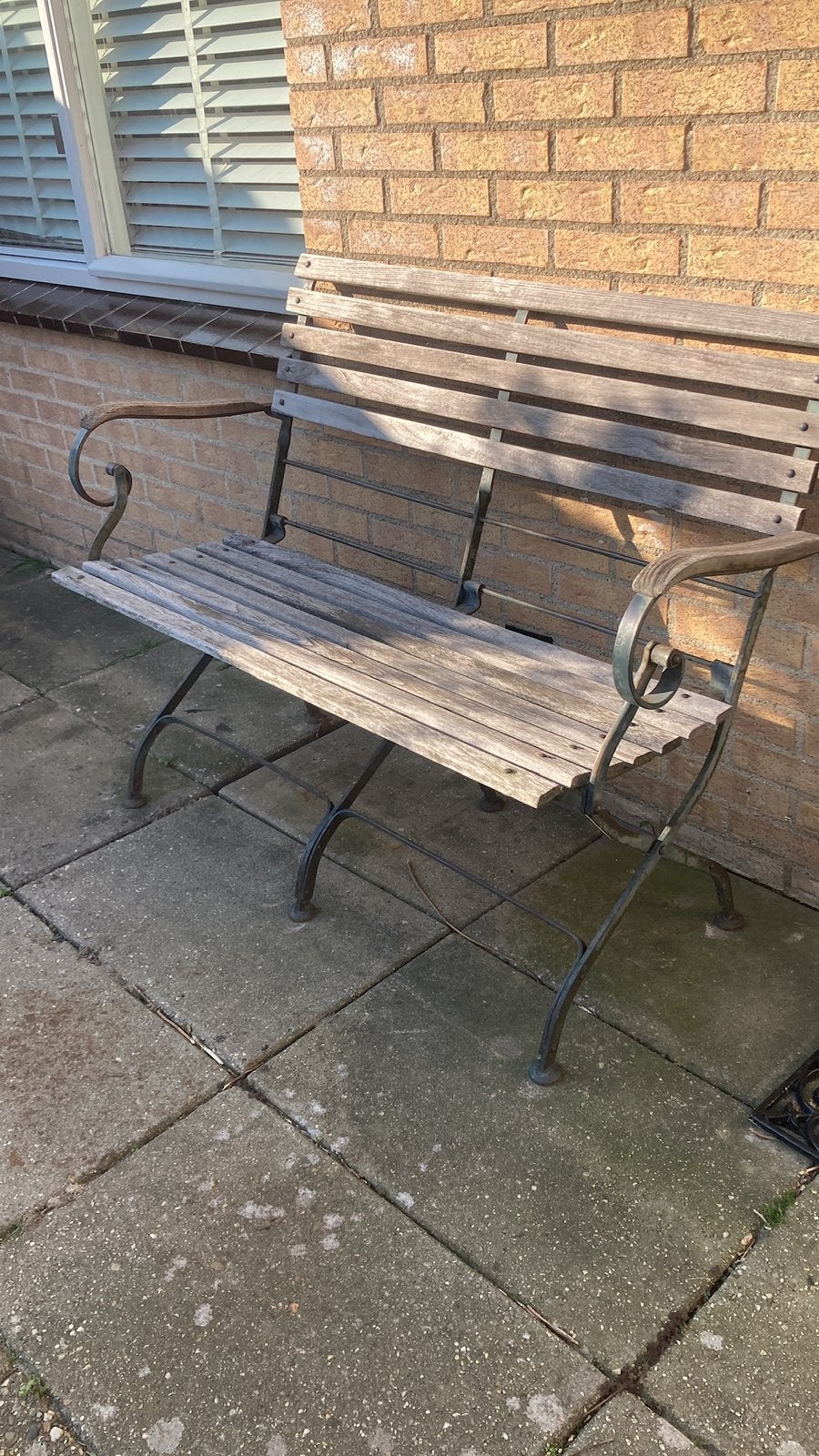 Tuin bankje, Tuin en Terras, Ophalen of Verzenden, Zo goed als nieuw, Hout