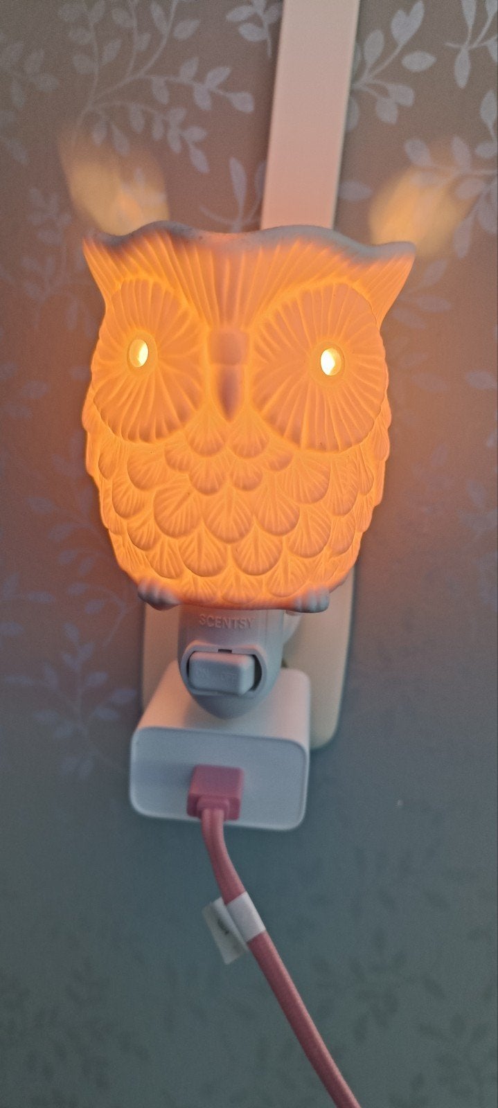 Scentsy wax mini warmer uil, Ophalen of Verzenden