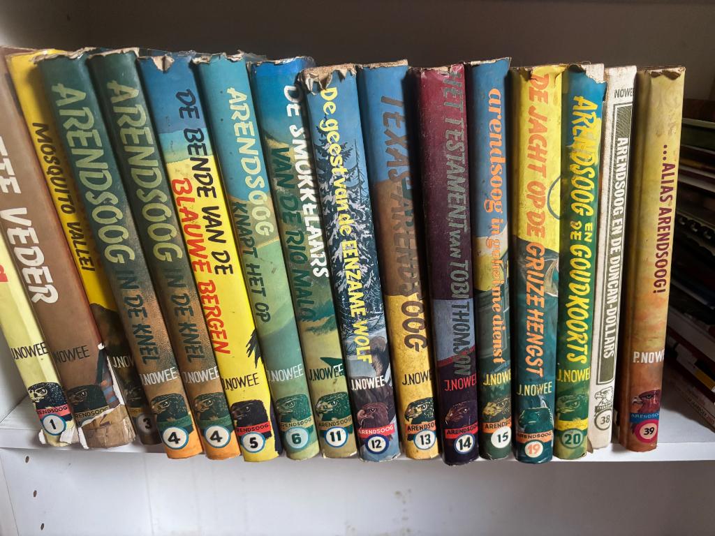 arendsoog boeken, Ophalen, Zo goed als nieuw, J. Nowee