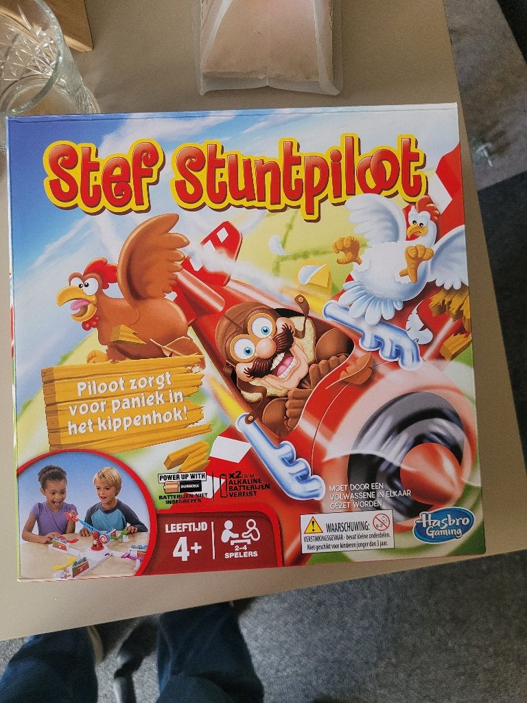 Stef stuntpiloot, Ophalen, Nieuw