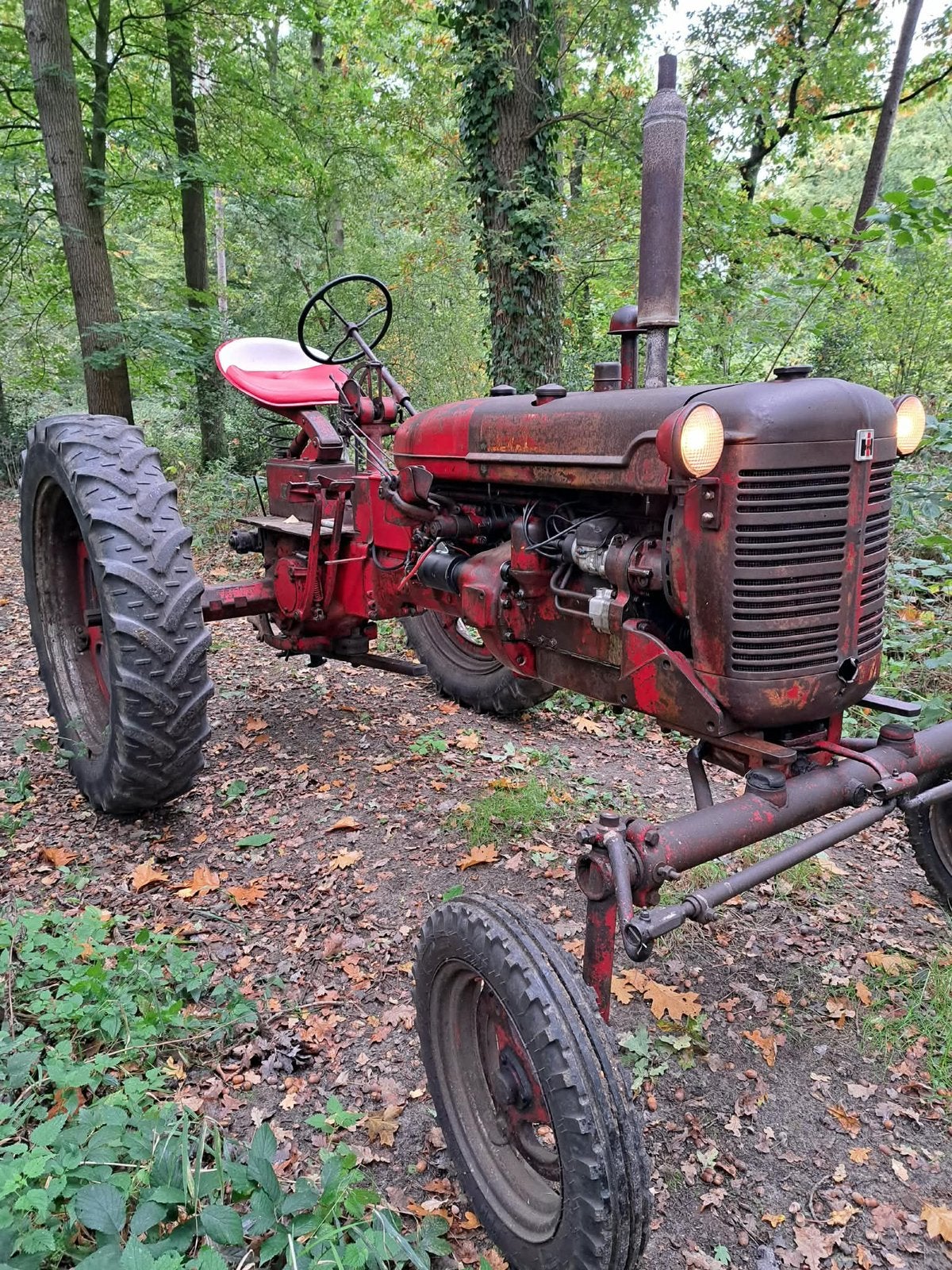 Farmall C uit 1949, Ophalen, Gebruikt
