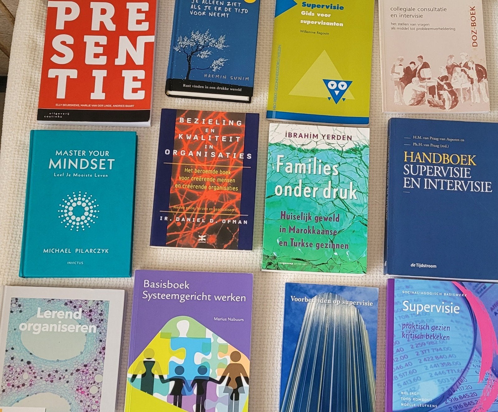 Diverse: supervisie/begeleidingkunde, psychologie sociologie, Ophalen of Verzenden, Zo goed als nieuw, Diverse auteurs, Nederland