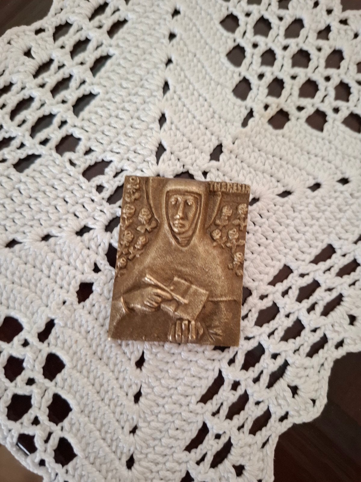Vintage Missio plaquette/medaille, Ophalen of Verzenden