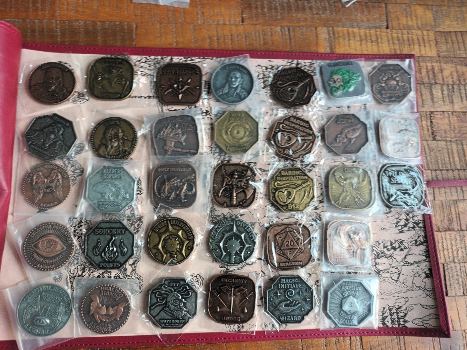 Officiële Dungeons and Dragons metalen munten €5 ps, Ophalen of Verzenden