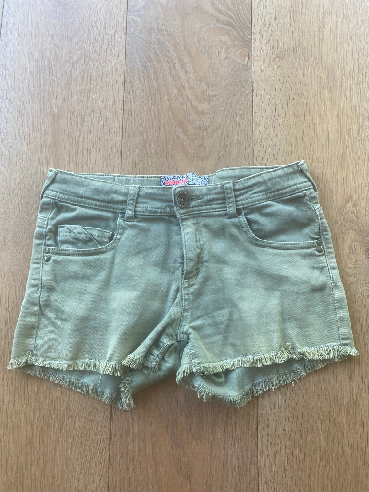 Korte broek meisje groen Coolcat maat 158-164, Meisje, Coolcat, Zo goed als nieuw, Ophalen